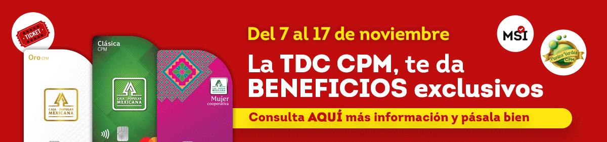 Tarjeta de Crédito CPM